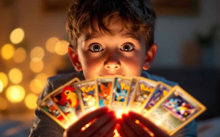 découvrez l'histoire touchante de térence atmane, qui fait un geste magnifique après le vol de cartes pokémon, redonnant le sourire à un garçon au cœur brisé.
