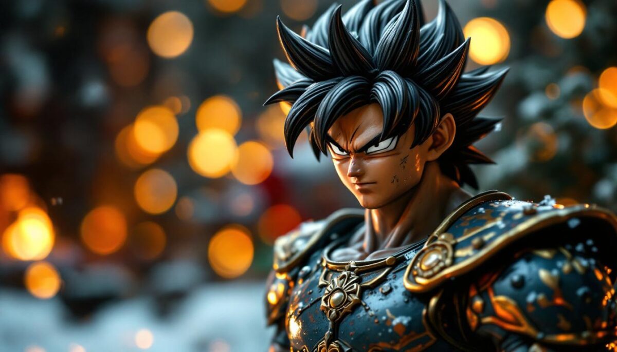 découvrez la figurine exclusive de goku dans sa tenue oubliée, disponible juste à temps pour noël. un must-have pour les fans et collectionneurs passionnés !