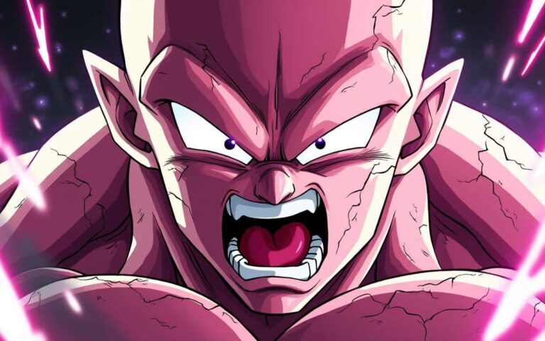 revivez le combat emblématique entre majin boo et les saiyans, un moment culte qui a marqué toute une génération de fans de dragon ball.