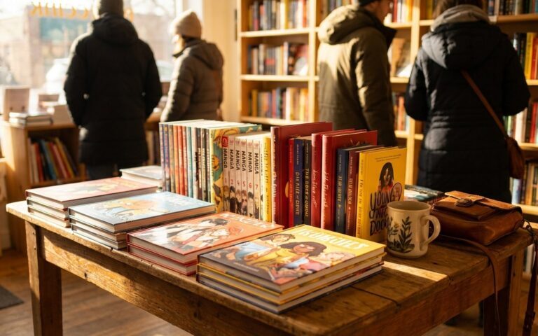 découvrez les coups de cœur des libraires de challans : bd, mangas et romans jeunesse, des idées cadeaux parfaites pour un cadeau de dernière minute.