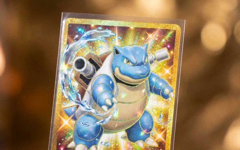 découvrez la carte pokémon secrète de tortank, plus rare que le dracaufeu de base, qui atteint des sommets aux enchères pour les collectionneurs passionnés.