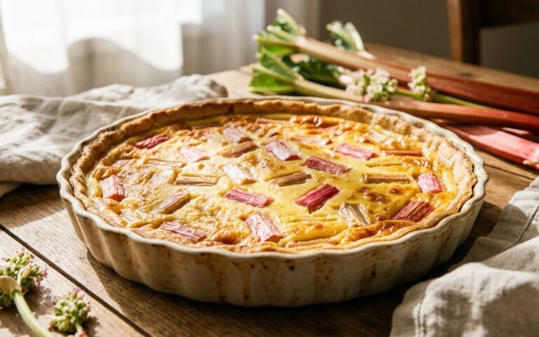 Je boudais la rhubarbe : depuis cette tarte bien acidulée, tout le monde en reprend